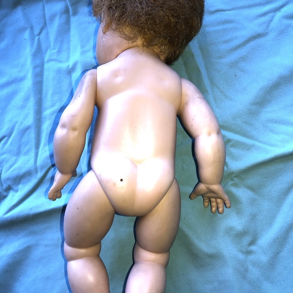 6 pc X-Large to Small~Creepy Weird Vintage Baby Dolls Lot~Halloween Decor Props - Picture 11 of 11